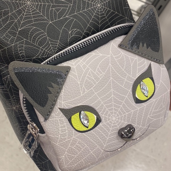 Betsey Johnson Cat Mini Backpack - Picture 4 of 6